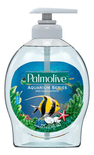 Sabonete líquido Palmolive Aquarium Series fragrância refrescante com dispensador