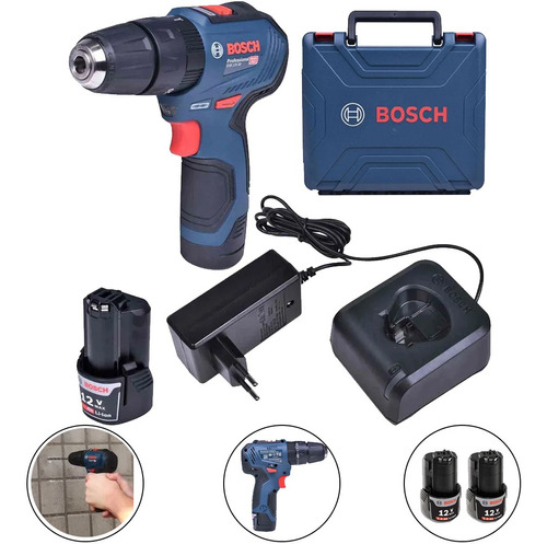 Furadeira Impacto E Parafusadeira 12v - Gsb12v-30v Bosch