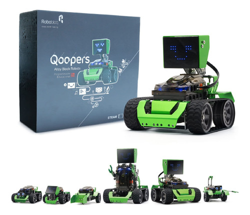 Kit De Robot Programable 6 En 1 Con Control Remoto