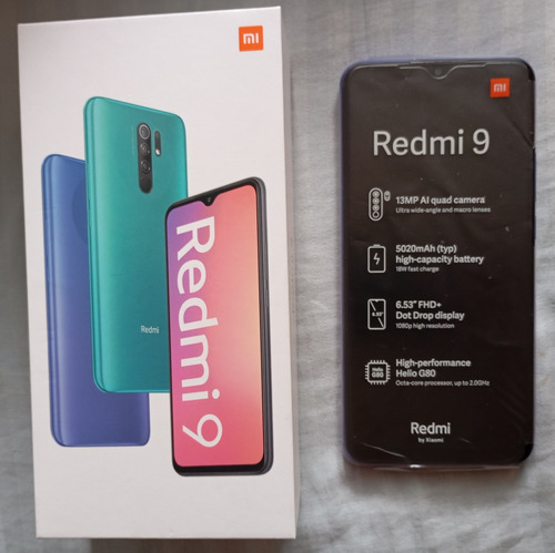 Celular Xiaomi Redmi 9 4gb Ram 64 Gb Rom