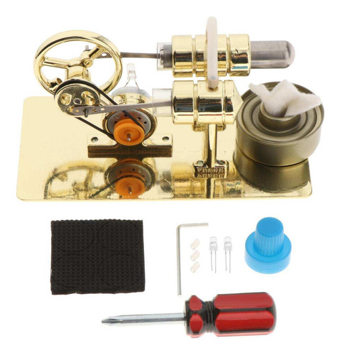 Shaoke Kits De Motor De Generador Stirling Diy Modelo De
