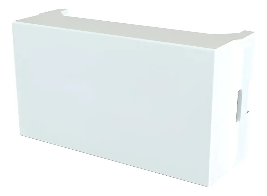 Modulo Tapon Tapa Ciego Jeluz Verona- Blanco