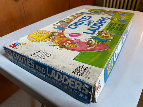 Juego Retro Chutes And Ladders (toboganes Y Escaleras) (Usado)
