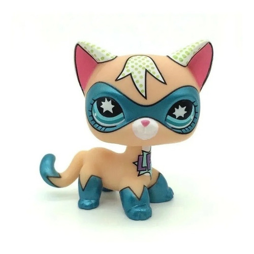 Littlest Pet Shop Lps Shorthair Mascarada Comic Con