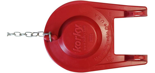 2001bp - Aleta Universal Premium, 1 Paquete, Color Rojo
