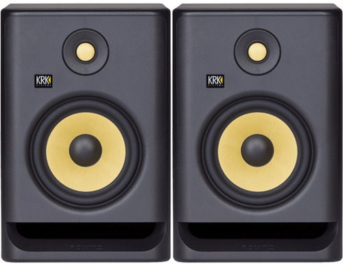 Set Monitores De Estudio Krk Rokit 7 G4 Black