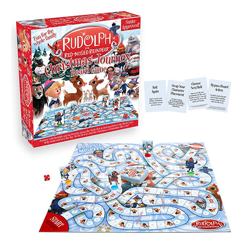 Juego De Mesa Rudolph The Red Nosed Reindeer