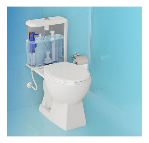 Kit Caixa Acoplada Completa Saída Pneumático Reparo Censi