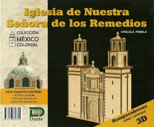 Rompecabezas3d Iglesia Nuestra Señora De Los Remedios México | Envío gratis