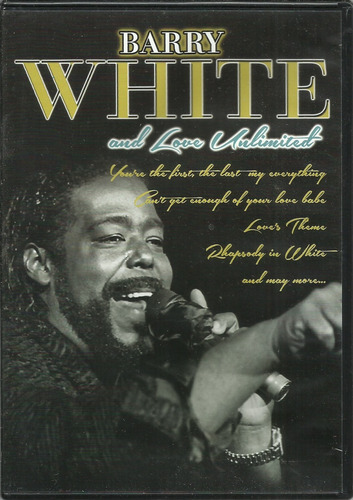 Barry White And Love Unlimited | Dvd Concierto Nuevo