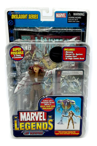 Marvel Lady Deathstrike Onslaught Toybiz Rct