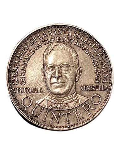 Cardenal Quintero Medalla Moneda Iglesia Romana Antgua Plata