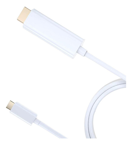 Convertidor De Cable Tipo C A De 1,8 M Proyector Plug And