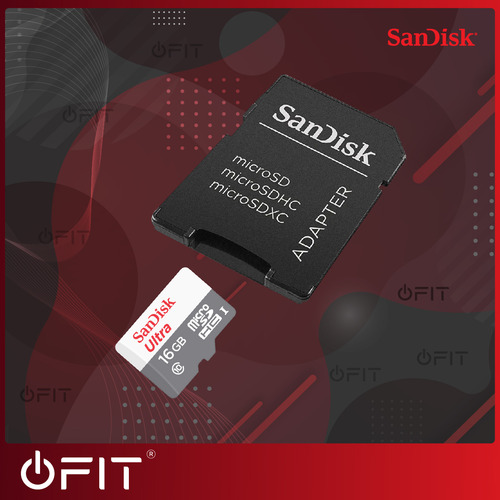 Imagen 4 de 10 de Memoria Celular Micro Sd Ultra Sandisk 16gb Clase 10