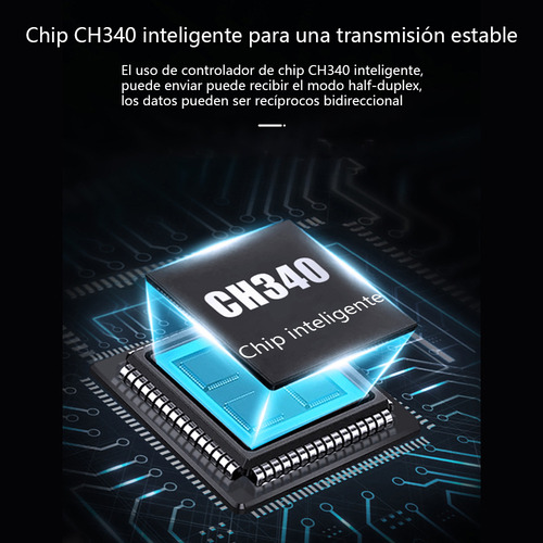 Convertidor Usb A Serial Rs485 Chip Max485 Ch340