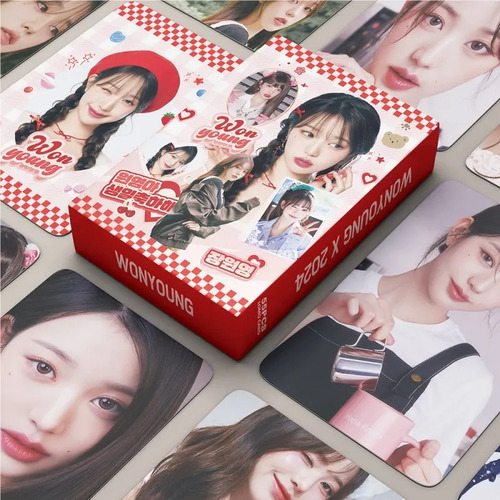 Tarjeta Lomo Jang Won Young Wonyoung Star Con Álbum En Vivo