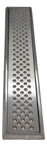 Ralo 10cmx50cm Grelha Alumínio Anti Inseto Com Suporte