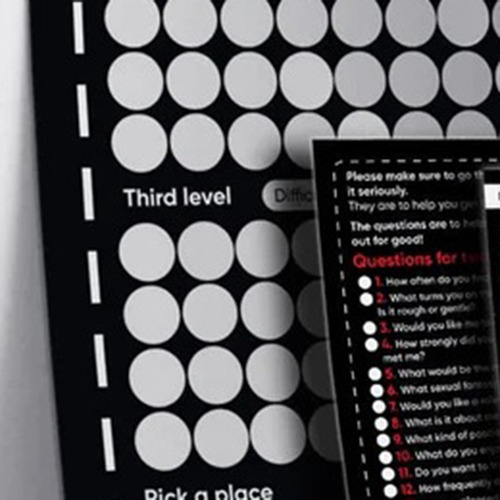 El Juego De Pósters Scratch Off De The Love Game Para Pareja