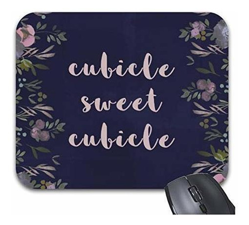 Goodaily Mouse Pad Cubiculo Cubiculo Dulce | Alfombrilla De 