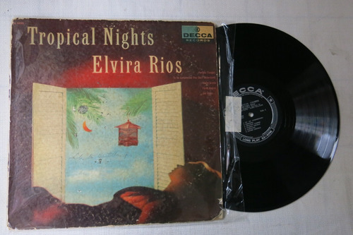 Vinyl Vinilo Lp Acetato Elvira Rios Tropical Nights    