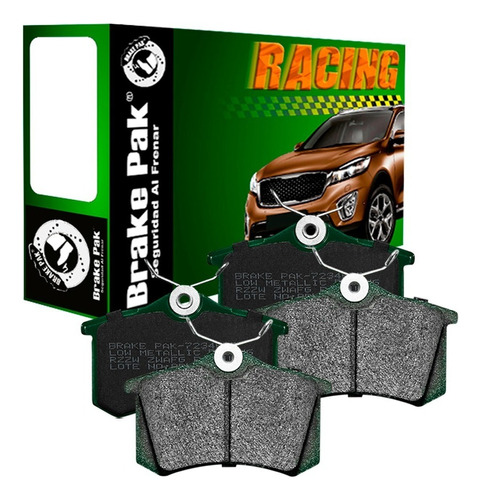 Pastillas De Frenos Marca Brakepak Para Renault Megane I 2.0