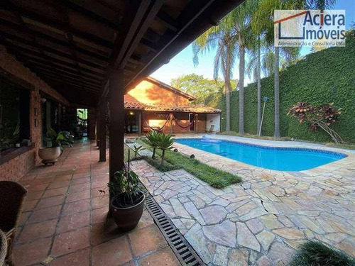 Imagem 22 de 30 de Chác. São João 3 Dorms (1suíte) Casa Rústica Linda, 2 Lareiras, Piscina, Gourmet! - Ca2669
