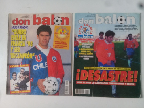 Revistas Don Balon - Año 3 N° 159 - Año 5 N° 213 Y N° 231 .-