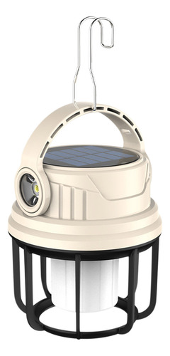 Luz Solar Para Acampar, Larga Duración, Recarga De Luz Exter
