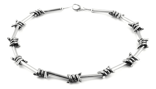 Collar De Alambre De Púas Para Hombres Gótico Y Punk
