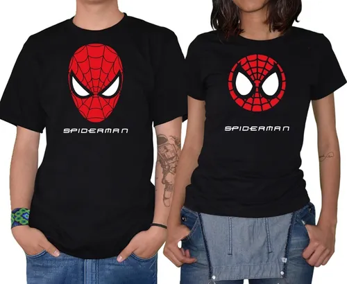 Playeras de superheroes para parejas hotsell