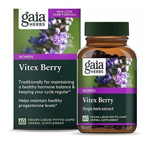 Gaia Herbs Vitex Berry, Chasteberry, Hormone Balance For Wom