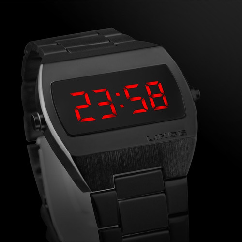Relógio Masculino Lince Digital Preto Mdn4620lvxpx