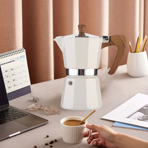 Estufa De Aluminio Cafetera Espresso Cafetera Moka Cubana