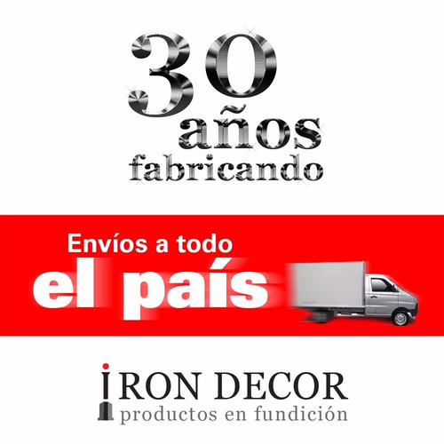 Columna Fundición Vainillada 4¨ Galerías Techos Pérgolas