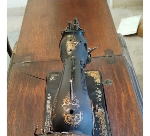 Maquina Singer Hierro Y Madera Para Decoración (no Envío) (Usado)