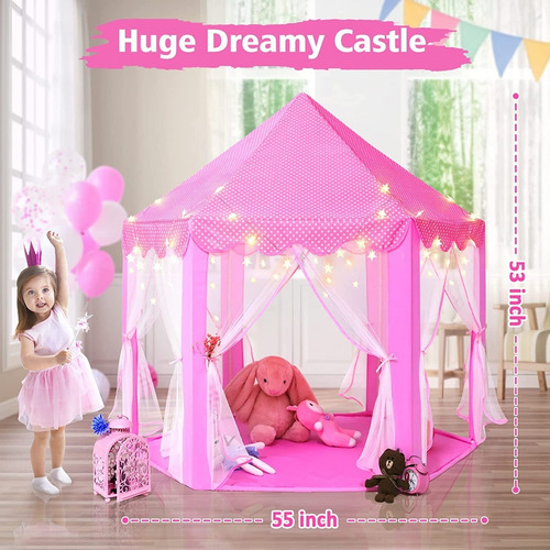 Casita De Campaña Para Niñas, Diseño De Castillo