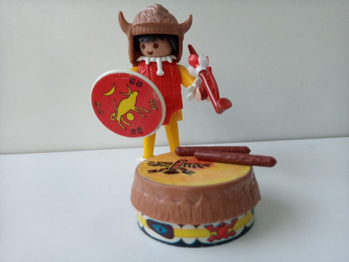 Muñeco Playmobil Cacique, Retro, Vintage, 1974