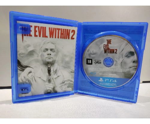 The Evil Within 1 + 2 Ps4 - Game Midia Fisica Com Manual (Usado)