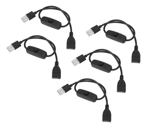 Interruptor De Encendido Y Apagado Macho A Hembra, Cable Usb