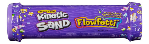 Kinetic Sand - Flowfetti Tubo Con 113g Multicolor