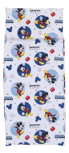 Mickey Mouse De Disney Preschool Nap Mat Hoja, Azul