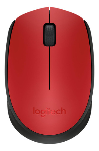 Mouse Logitech M171 Inalámbrico Rojo