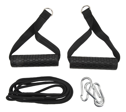 Cable De Gimnasio Con Cuerda Larga Para Tríceps, Abatibles