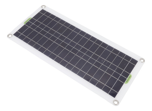 Panel De Carga Solar De 30 W, Kit De Batería Con Inversor De