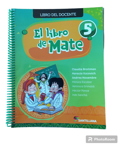 El Libro De Mate 5 Libro Del Docente Editorial Santillana