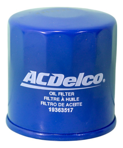 Filtro De Aceite Para Chevrolet Spark 1.2 2011-2017 19363517