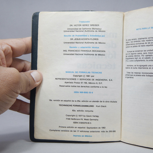 Manual De Fórmulas Técnicas Kurt Gieck 1981 C2