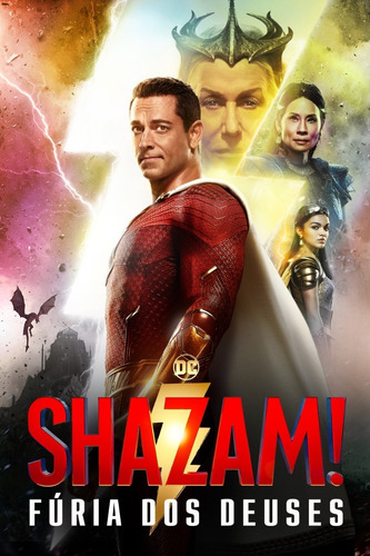 Dvd Shazam! Fúria Dos Deuses Dublado E Legendado