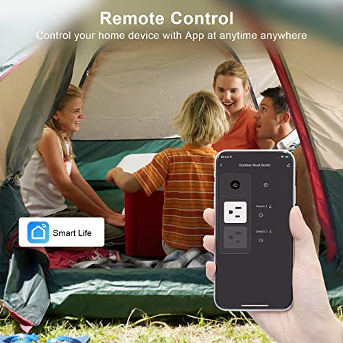 Enchufe Inteligente Wifi Para Exteriores, Enchufes Inteligen