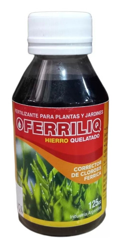 Fertilizante Ferriliq 125cc Hierro Quelatado